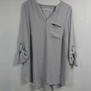 Maurices Gray Blouse